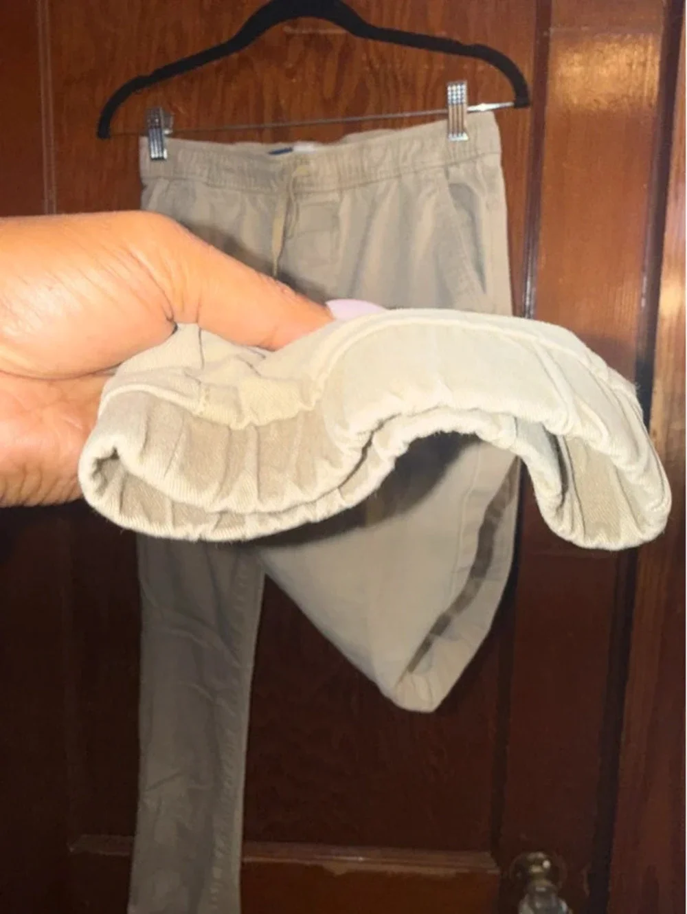 Old Navy Boys Built-In Flex Twill Jogger Pants XL 14–16 Khaki